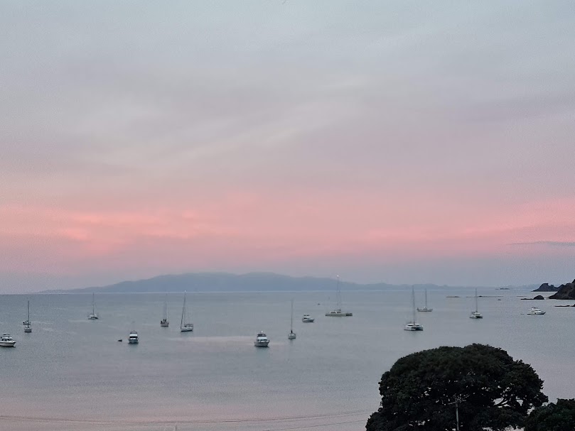 Scenic Waiheke Island coastal view
